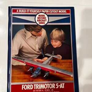 Paper Cutout Model‎ – Ford Trimotor 5-AT (Build-It-Yourself, 1982) – New
